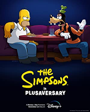 The Simpsons in Plusaversary poster